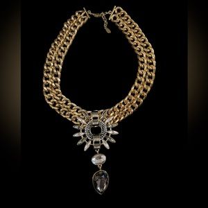 Shay Chunky Gold Tone Statement Necklace